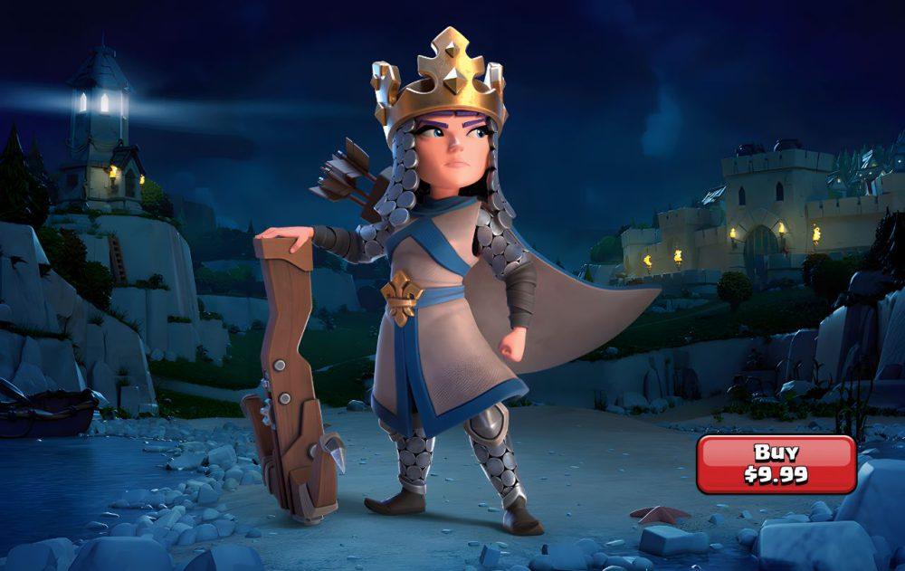 ملکه دوران تاریکی کلش اف کلنز