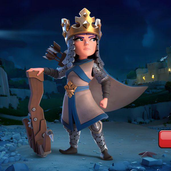 ملکه دوران تاریکی کلش اف کلنز