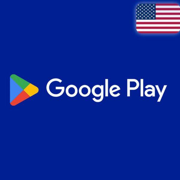 گیفت کارت گوگل پلی آمریکا