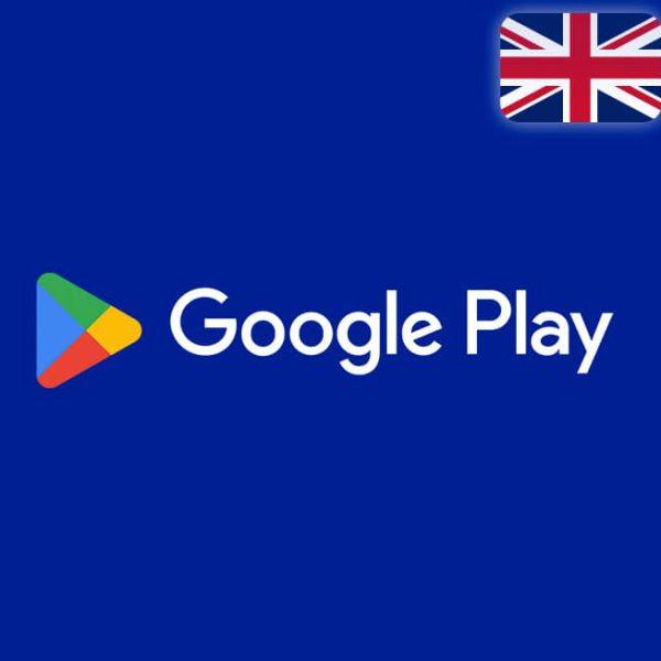 گیفت کارت گوگل پلی انگلیس