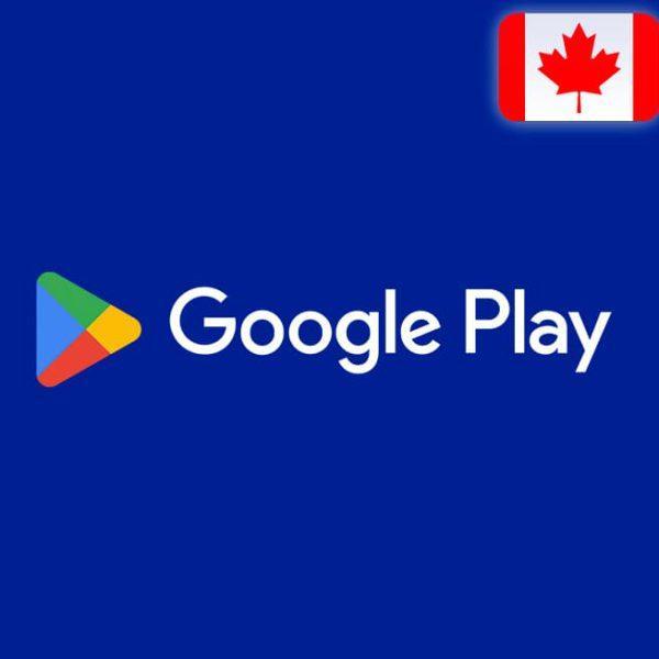گیفت کارت گوگل پلی کانادا
