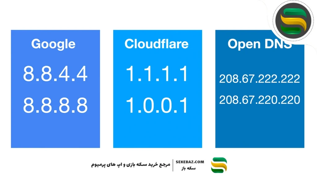 معرفی بهترین DNS برای موبایل لجندز – ۵ دی‌ان‌اس برتر برای کاهش پینگ