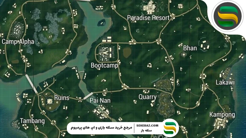 بهترین مکان های لوت پابجی موبایل 2025