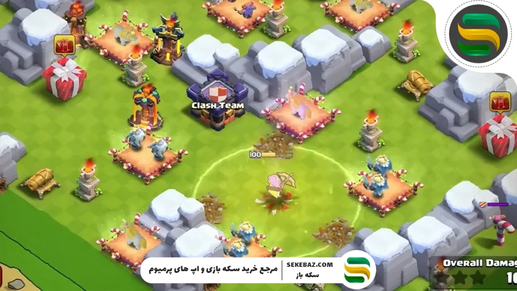 بررسی چالش استخوان‌های خشمگین کلش اف کلنز