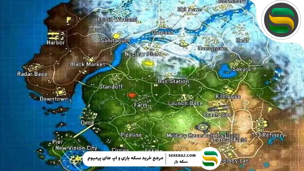 معرفی کامل مپ های کالاف دیوتی موبایل ۲۰۲۵