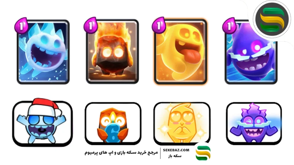 ارواح در کلش رویال : بررسی تمام اسپریت‌ها در کلش رویال