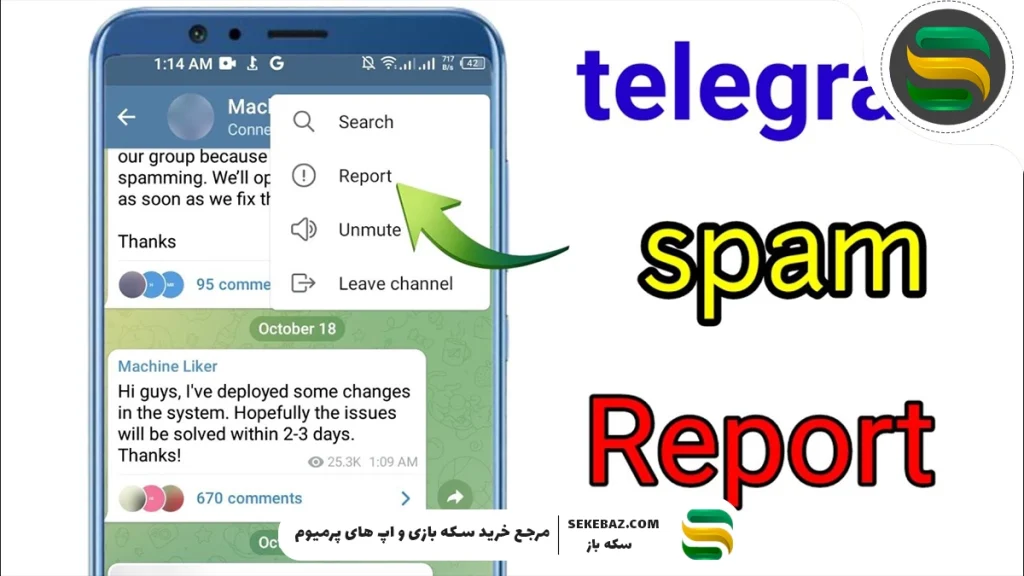 رفع ریپورت تلگرام در کمترین زمان: آموزش کامل