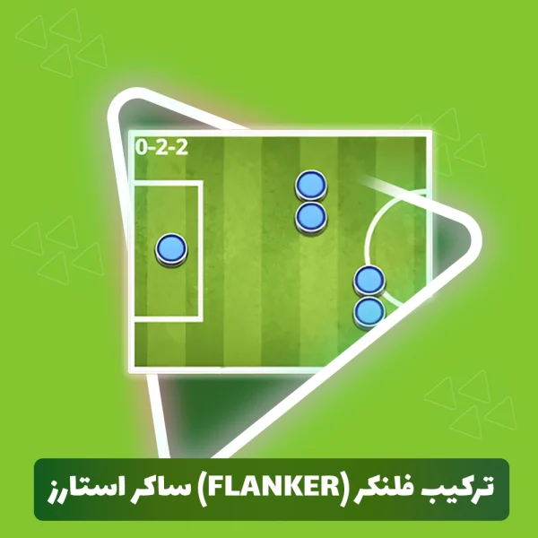 ترکیب فلنکر (Flanker) ساکر استارز (Soccer Stars)