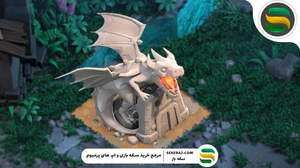 جایزه مجسمه اژدها کلش اف کلنز : آموزش دریافت و ترفندهای حرفه‌ای