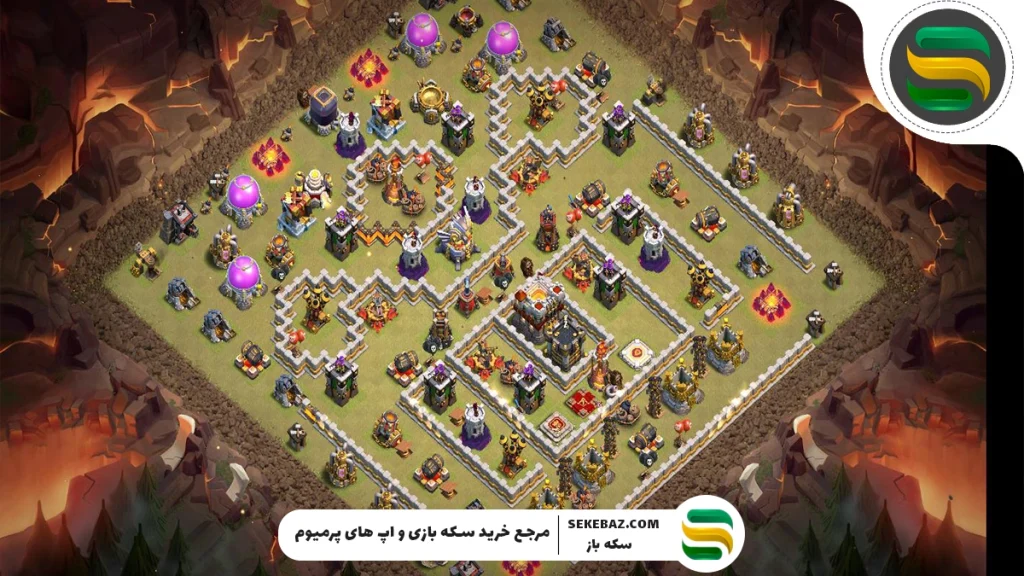 5 نقشه کلش آف کلنز که 3 ستاره نمی‌شود! مپ مناسب کلن وار