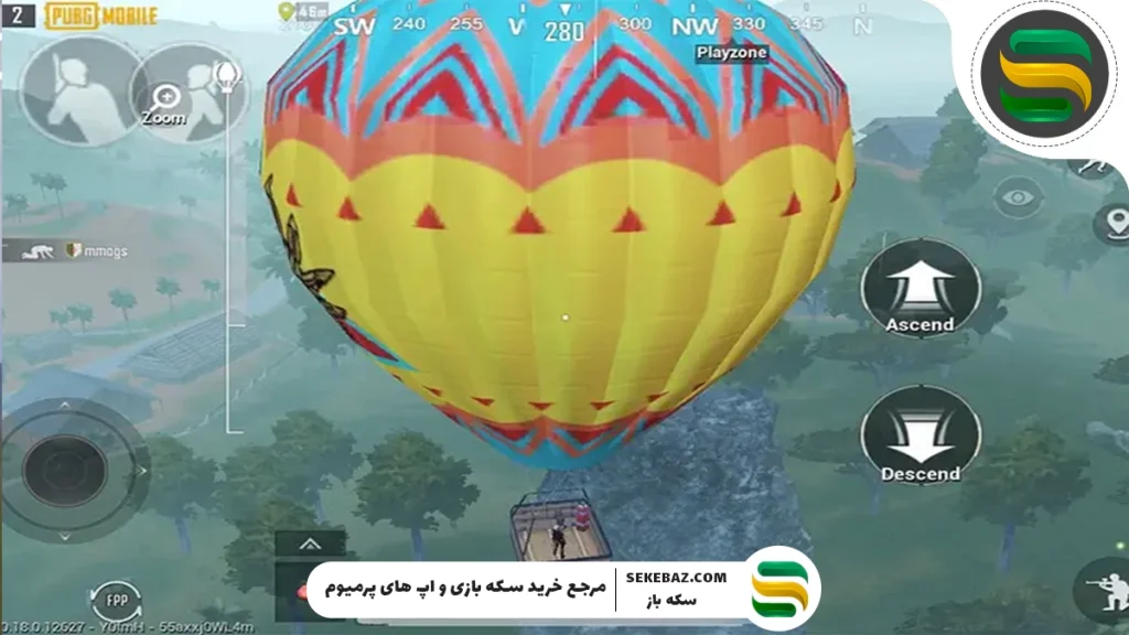 بررسی قابلیت بادکنک پرنده در پابجی موبایل 2025