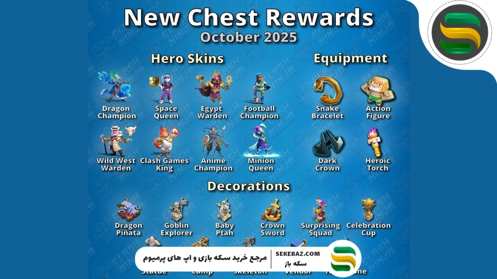 نگاه اجمالی به تغییرات اکتبر کلش 2025: کاهش زمان و هزینه ساخت سربازها و اسپل و هیرو و …
