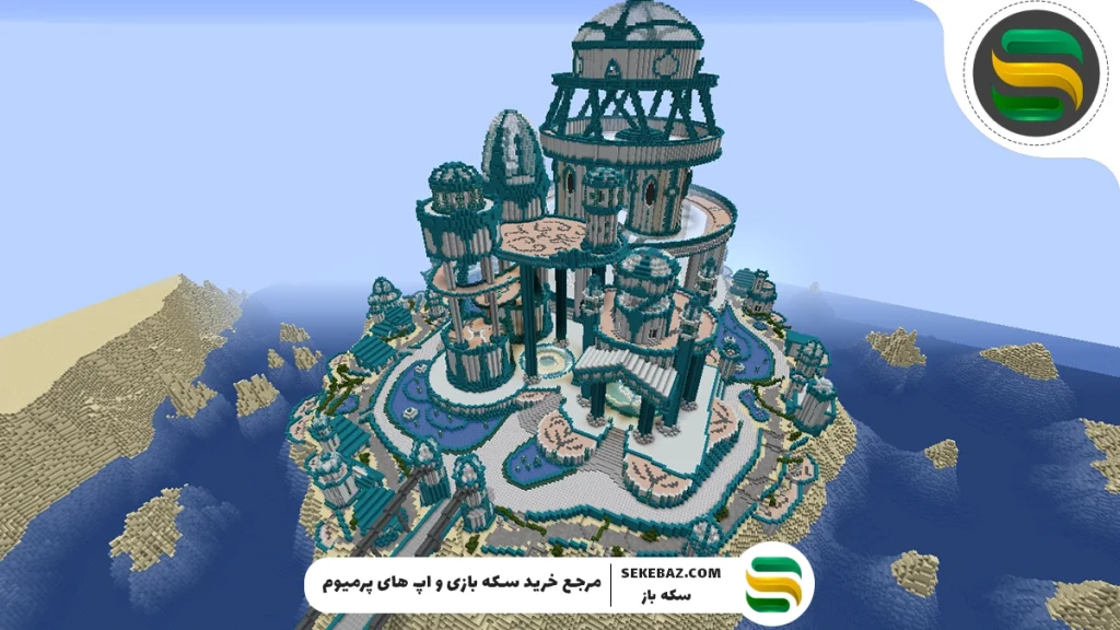 راهنمای گام به گام ساخت مگا استراکچر ماین کرافت