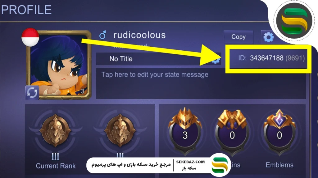 آموزش دریافت آیدی عددی و زون موبایل لجندز 2025 – راهنمای کامل و تضمینی