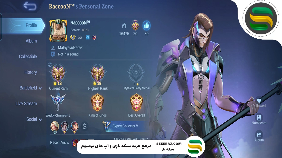 آموزش دریافت آیدی عددی و زون موبایل لجندز 2025 – راهنمای کامل و تضمینی