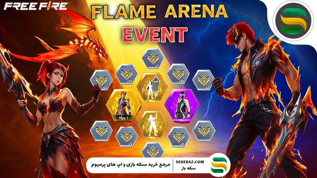 رویداد حلقه Flame Arena در فری فایر: بررسی کامل