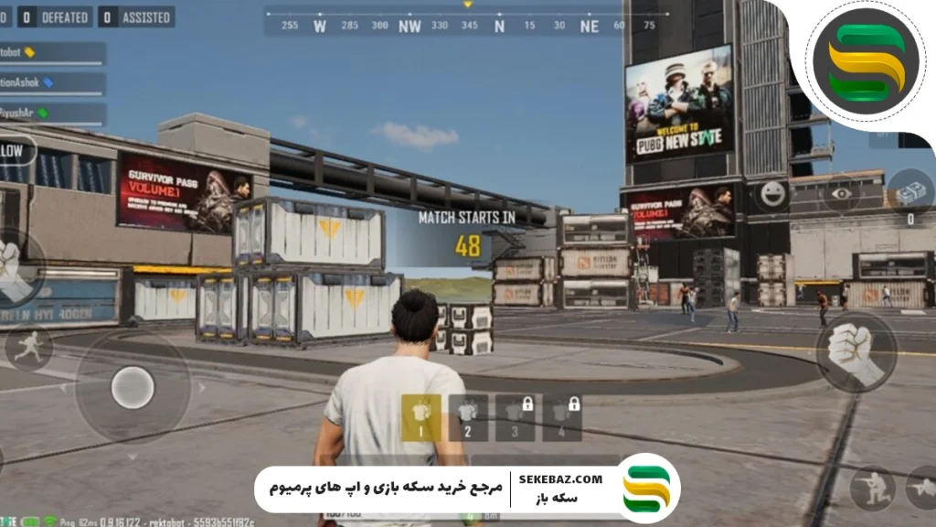 7 مکان برتر نقشه در پابجی نیو استیت 2025 – بهترین نقاط برای لوت، درگیری و بقا