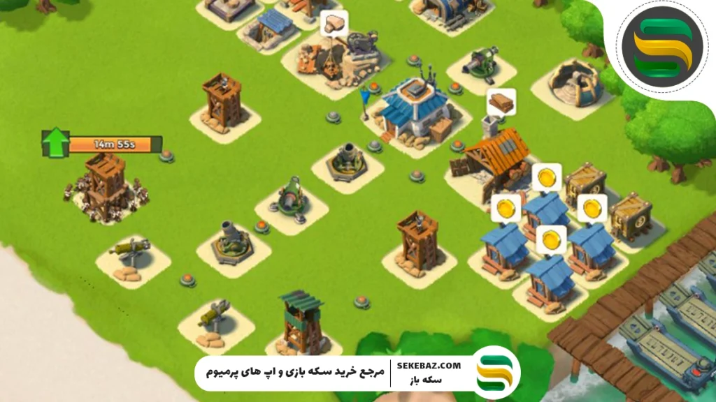 آموزش چیدمان ساختمان‌های بوم بیچ 2025 – راهنمای کامل استراتژی دفاع و حمله