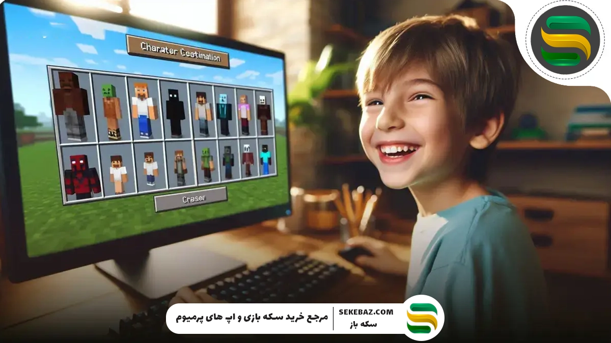 آموزش تغییر اسکین ماینکرافت فقط با چند کلیک | راهنمای کامل و جامع