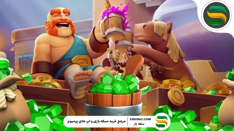 آموزش مصرف بهینه جم در کلش اف کلنز 2025