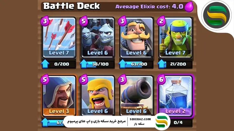 بهترین دک‌ها برای لول‌آپ سریع در کلش رویال | راهنمای پیشرفت هوشمندانه