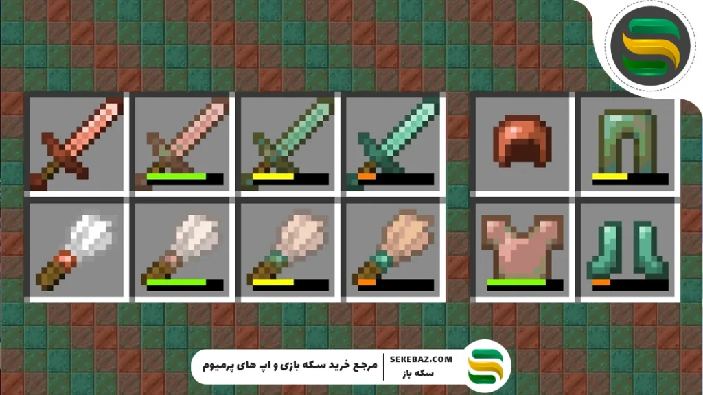راهنمای جامع تعمیر کردن وسایل در ماینکرافت