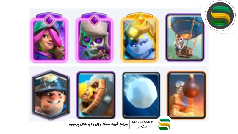 بهترین دک‌های Hero Ice Golem در کلش رویال 2026