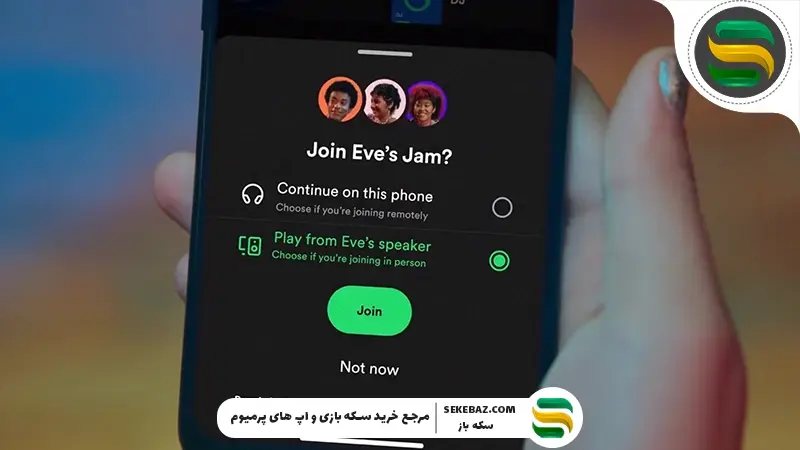 معرفی Spotify Jam برای پخش هم‌ زمان در گروه‌ها