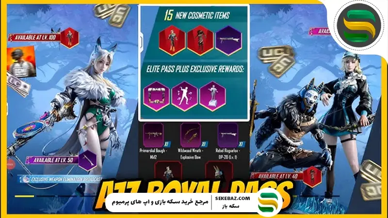 بونوس پس A17 پابجی موبایل : بررسی کامل و جامع