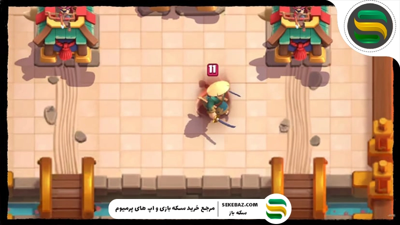 کارت Ronin کلش رویال با حالت آشوب به بازی آمد؛ معرفی کامل، قابلیت‌ها، استراتژی‌ها و بهترین روش استفاده