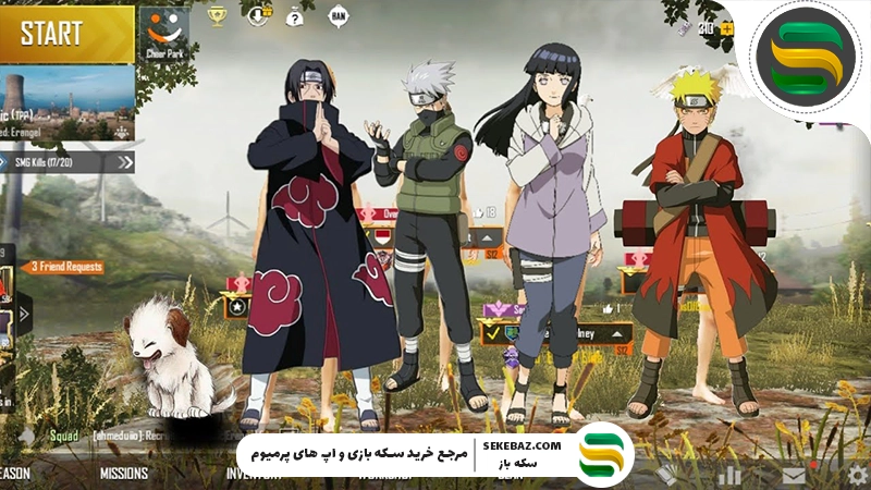 همکاری پابجی موبایل با Naruto : بررسی کامل یکی از بزرگ‌ترین کراس‌اوورهای تاریخ بازی